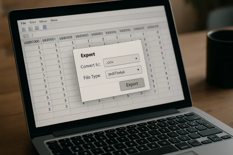 Converteren en exporteren van .SAV