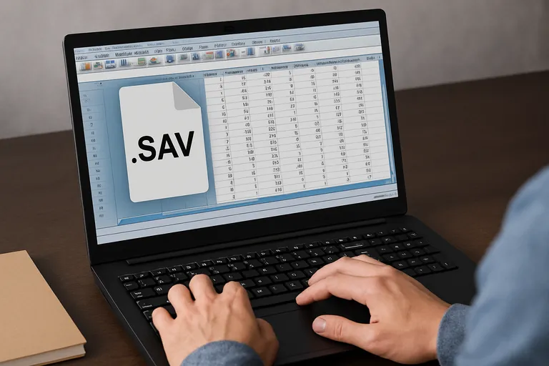 Hoe open je een .SAV-bestand