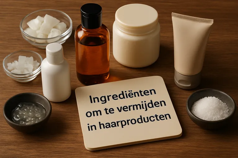 Ingrediënten om te vermijden in haarproducten