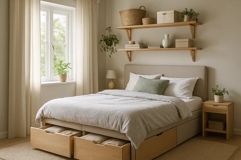 Kleine slaapkamer inrichten: meubels en opbergtips