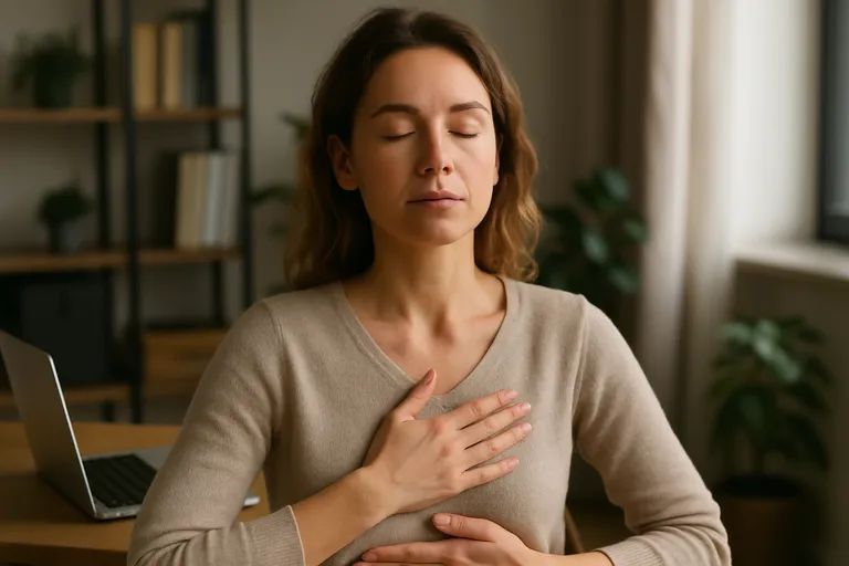 Korte mindful pauze voor drukke dagen: adem rust en focus in