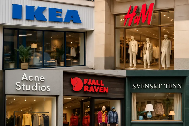 Ontdek iconische zweedse winkels voor design, mode en dagelijks gemak