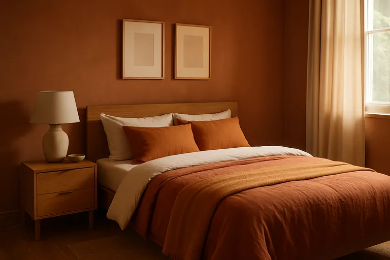 Slaapkamer kleuren inspiratie: zo kies je de juiste warme tint