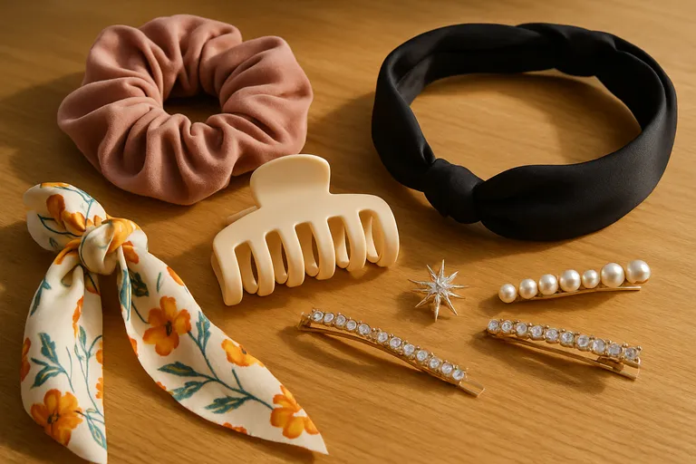 Speelse haaraccessoires die je kapsel meteen laten stralen: clips, scrunchies en spelden