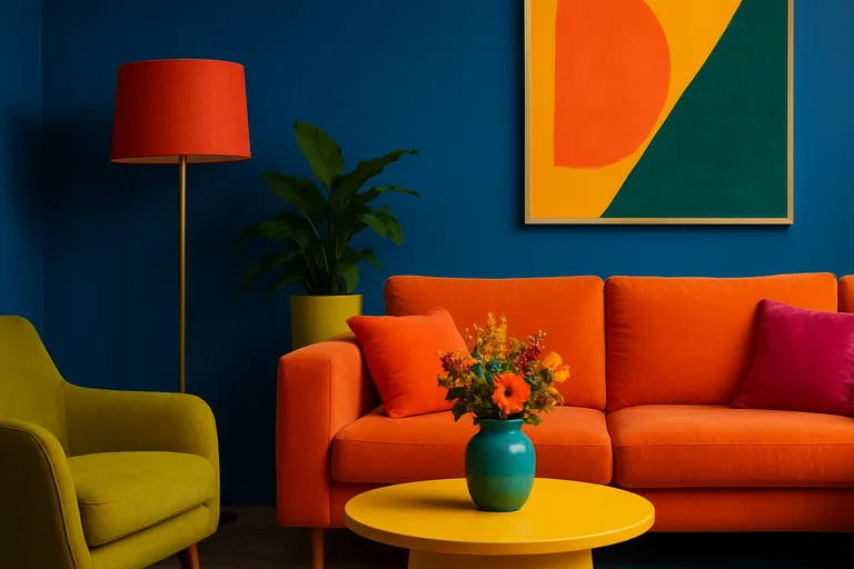 Waarom felle kleuren in je interieur?