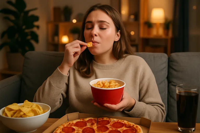 Waarom kies je vaak voor lekker ongezond avondeten