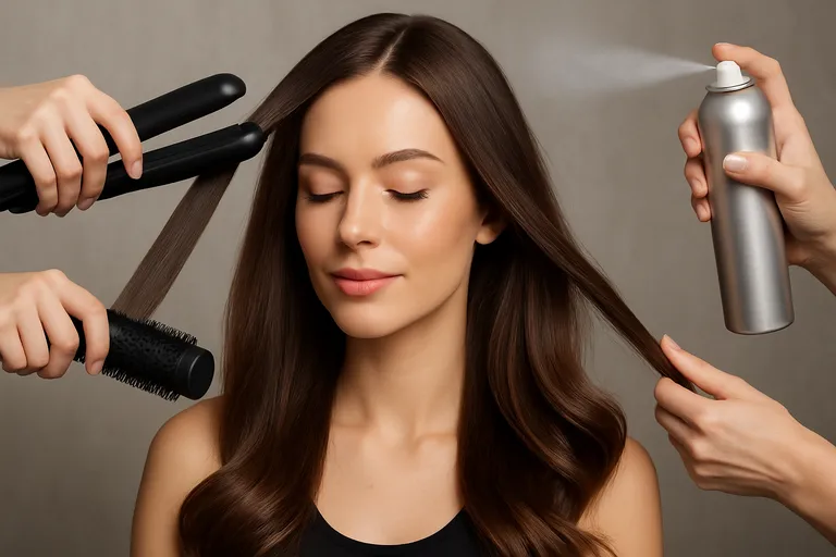 Zijdezachte glans zonder pluis: zo houd je je gestylde look de hele dag in model