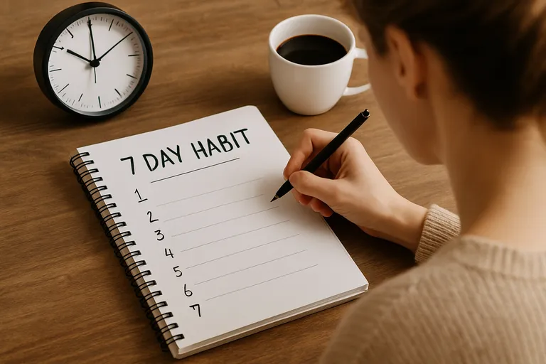Zo maak je er een gewoonte van in 7 dagen