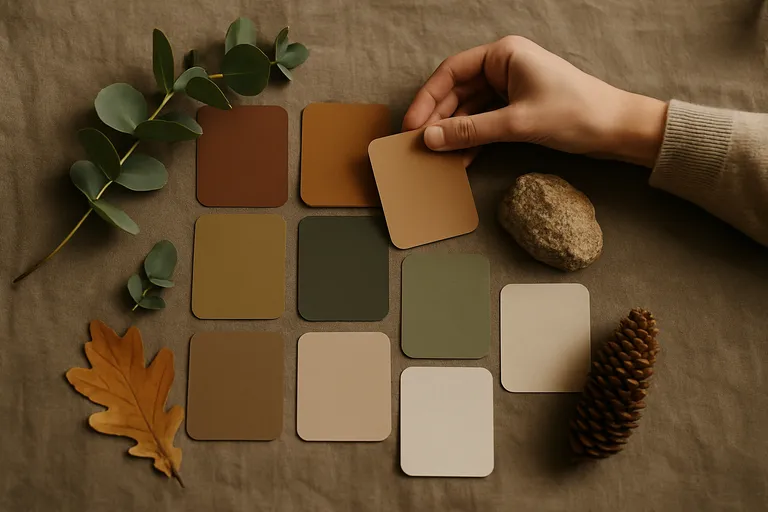 Zo stel je een natuurlijk kleurenpalet samen